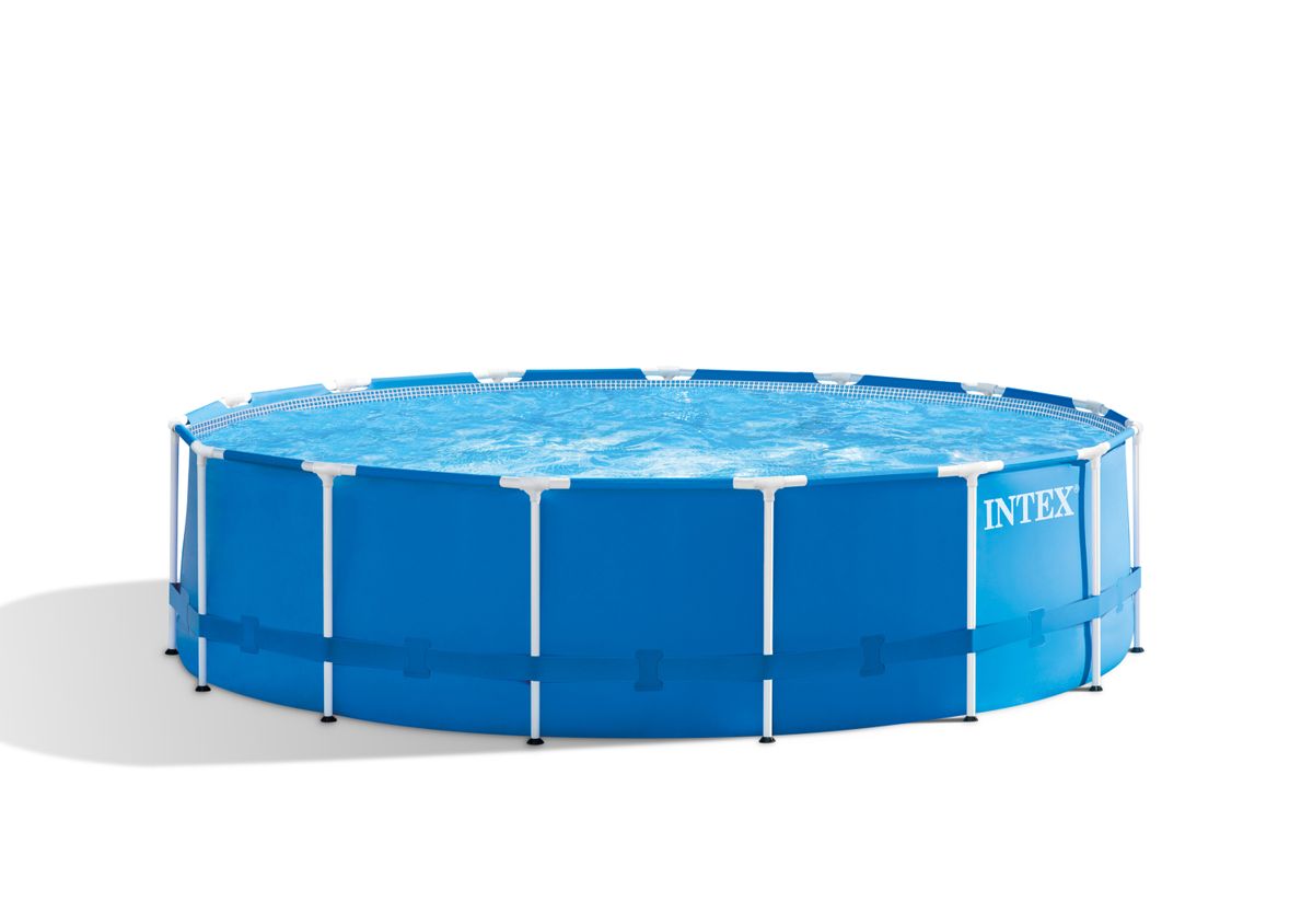 Intex 4.57m x 1.22m Metal Frame Pool Set | Shop Today. Get it Tomorrow ...