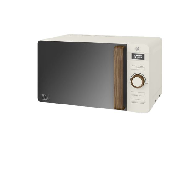 Swan 20 Litre Nordic White Electronic Microwave Oven