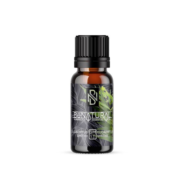 Be Natural - 4 Pack of Eucalyptus Smithii - 10ml - Organic Essential Oil