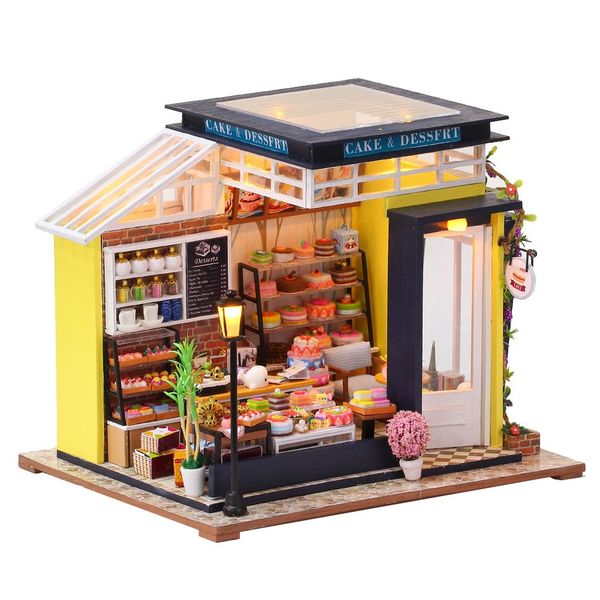 Know Me Cake Shop DIY Miniature House Kit