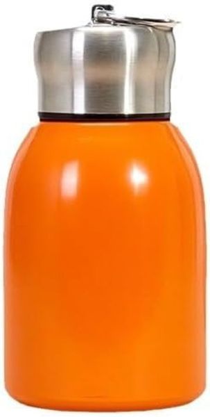 Mini Bottle Hot &amp; Cold, Leakproof Travel Mug - Orange (300ml)