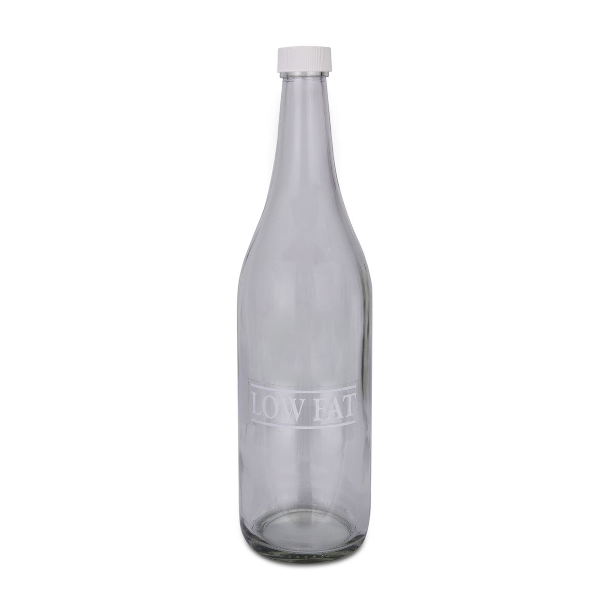 Clear Glass Bottle Screw Top Glass Low Fat 1 Litre Shop Today Get It Tomorrow