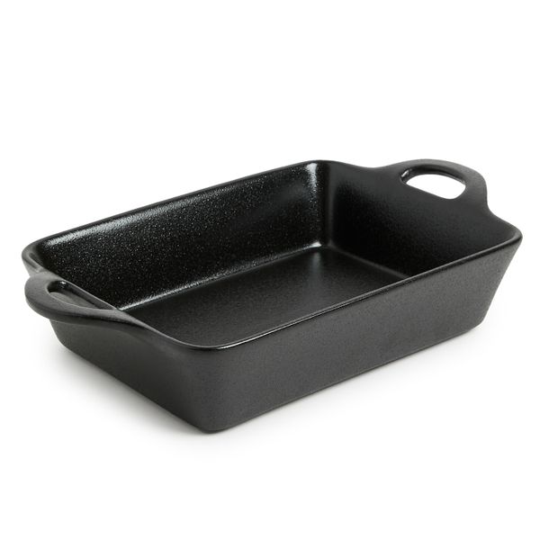 George &amp; Mason - Black Rectangular Serving Dish