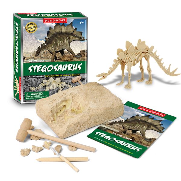 Junior Archaeology Dig Kit - Stegosaurus