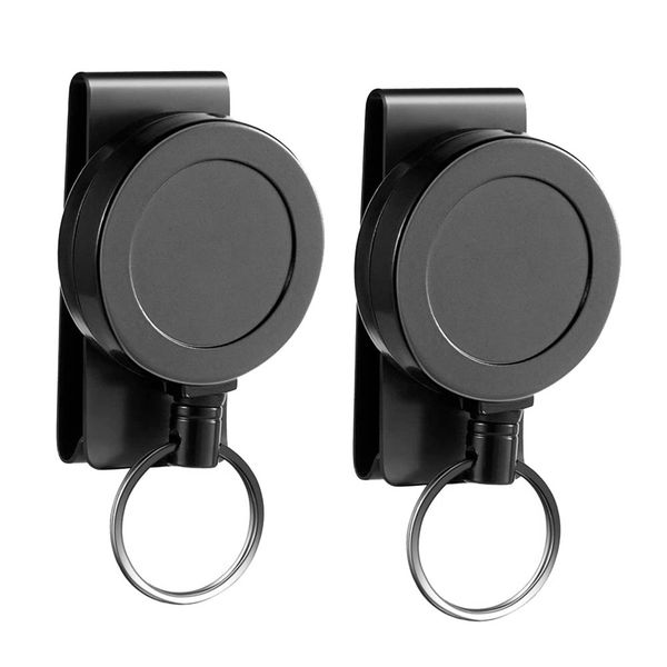 Heavy Duty Retractable Keychain With Belt Clip