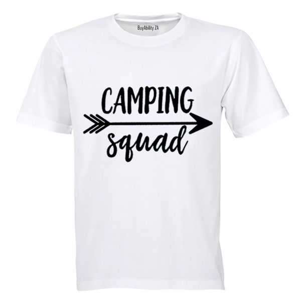 Camping Squad - Kids T-Shirt - White