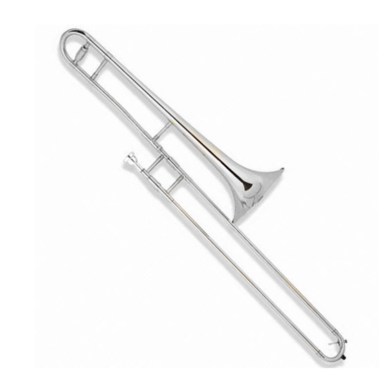 Sonata Bb Nickel Plated Trombone With Light Case
