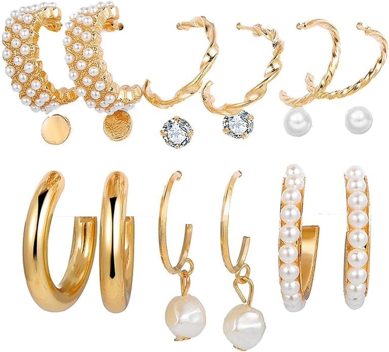 Golden Earrings Set | Shop Today. Get it Tomorrow! | takealot.com