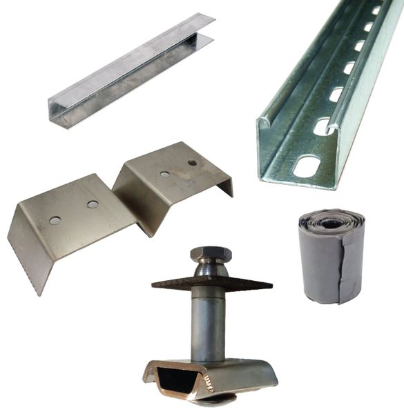 Solar Mounting Kit - IBR Roof - 8 Panel