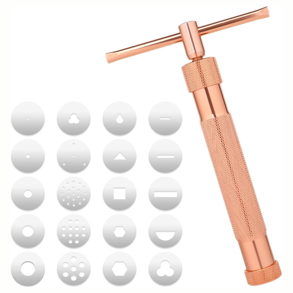Clay Extruder Fondant Extruder Stainless Steel Clay Extruder