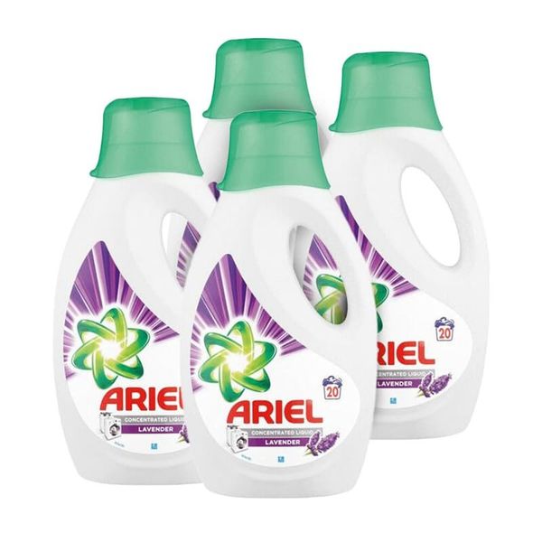 Ariel Auto Washing Liquids - Lavender - (4 x 1.1L)
