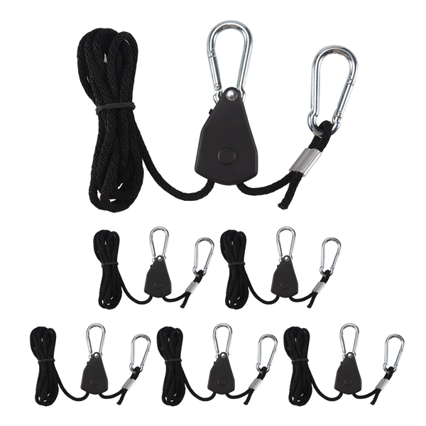6Piece Adjustable 1/8Inch Lanyard Hanging