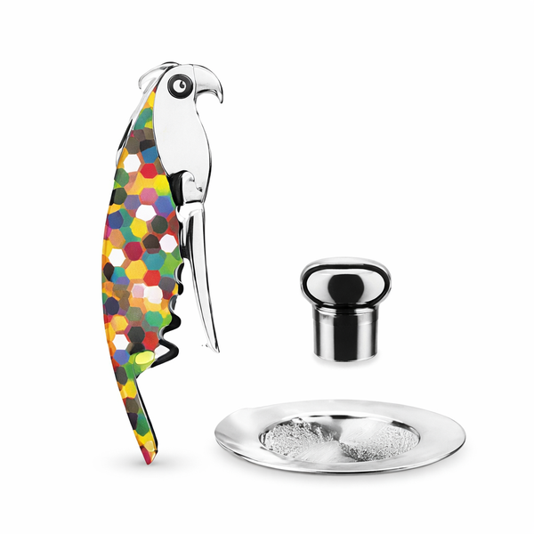 Alessi Wine Gift Set Parrot