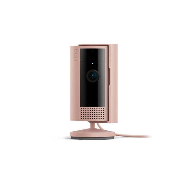 Ring Indoor Cam 2nd Gen | 1080p HD, Audio &amp; Video Privacy Cover | Blush