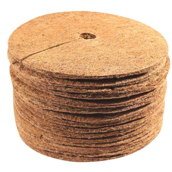 16Pcs Tree Ring Mulch Mat, 11.8 Inch Plant Protectors Mat