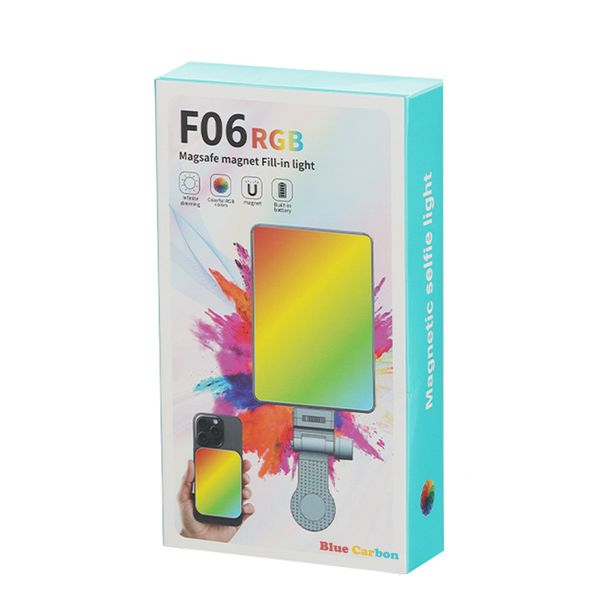 LED Video Light Fill Light Magnetic for Photography &amp; Live with Phone Clip