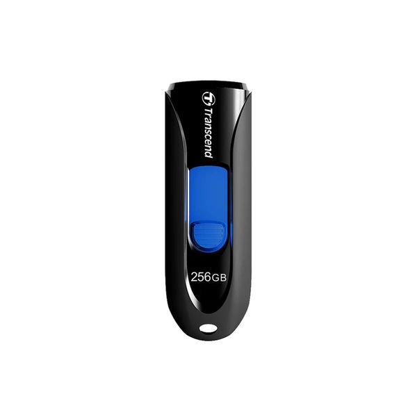 Transcend Jetflash 790 32GB Black USB 3.2 Gen 1 Type-A and Blue Flash Drive