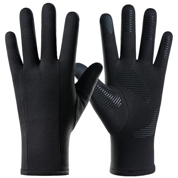 IronRide Men's Windproof Motorcycle Cycling Insulated Outdoor Liner Gloves