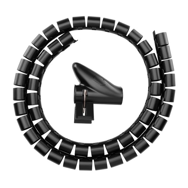 Ultra Link Coiled Tube Cable Sleeve - Black