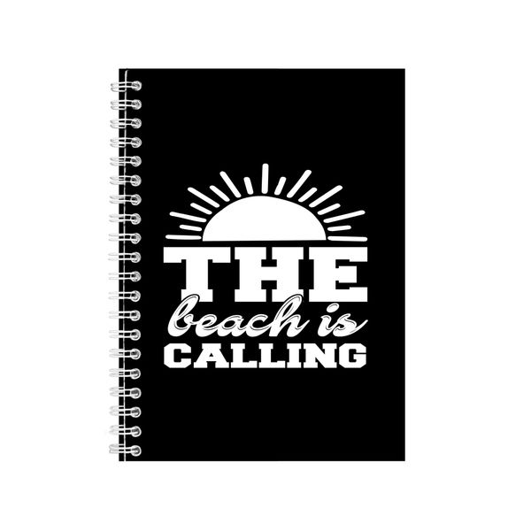 The Beach Is Calling 2 Notebook Summer Gift Idea A4 Notepad 150