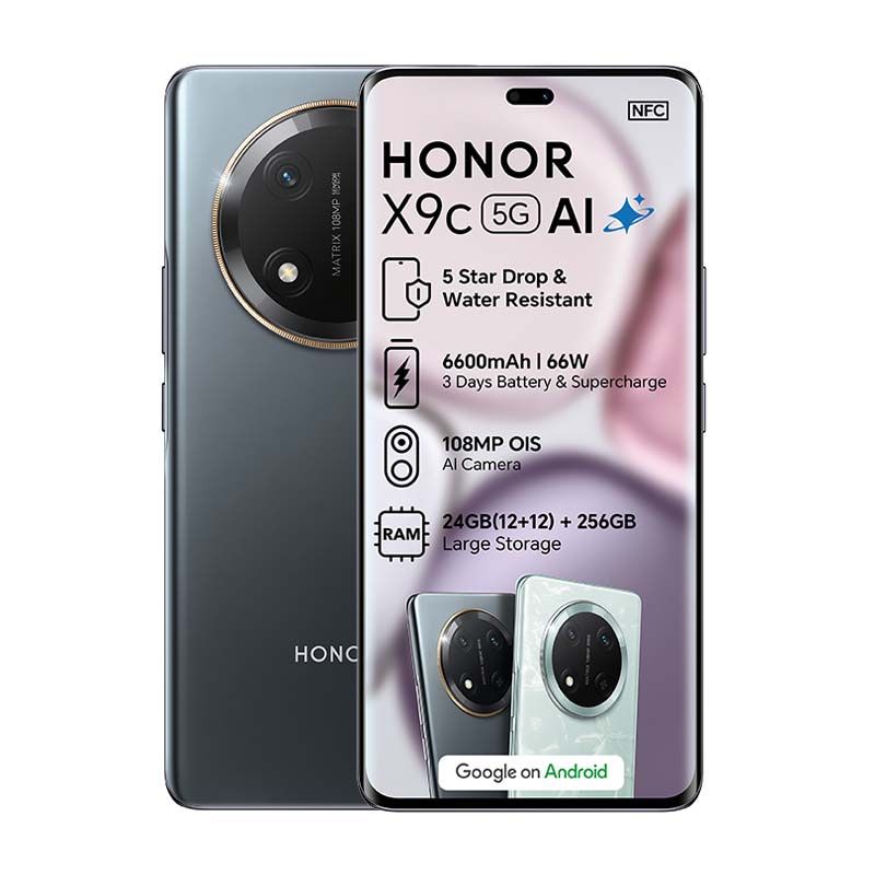 Honor X9c 5G Dual Sim 256GB - Titanium Black