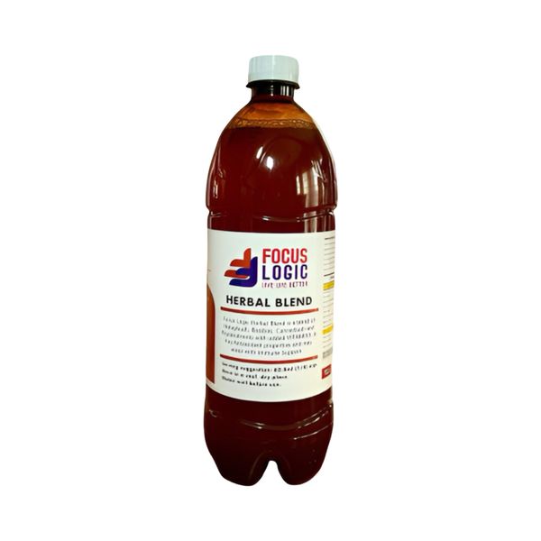 1 Pack Focus Logic Herbal Blend - Natural Focus &amp; Organic Natural Health