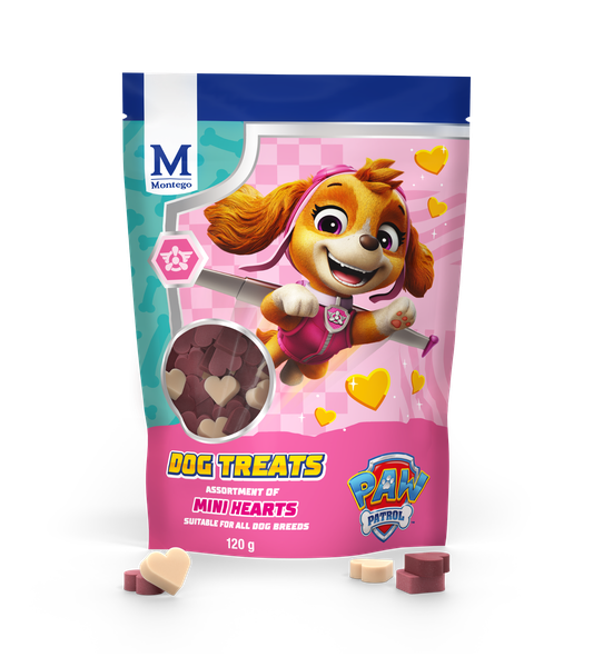Montego PAW Patrol Assorted Mini Hearts 120g (Pack of 10)