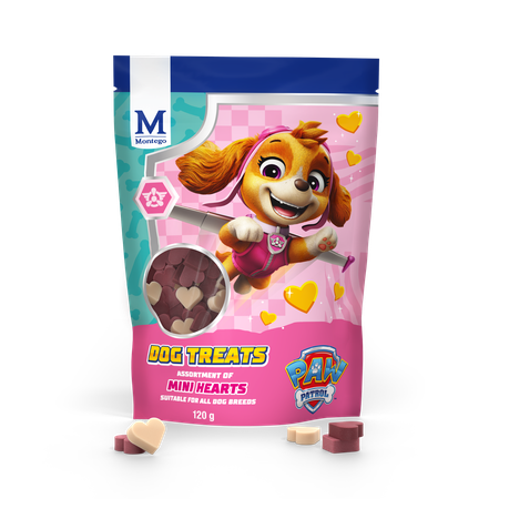 Montego PAW Patrol Assorted Mini Hearts 120g (Pack of 10) Image