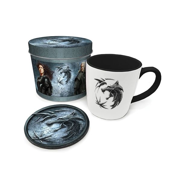 The Witcher (Taste of Steel) Mug &amp; Coaster In Tin