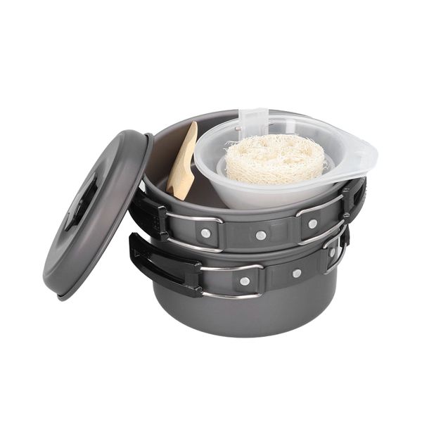 Camping Cookware Set Portable Outdoor Pot Pan