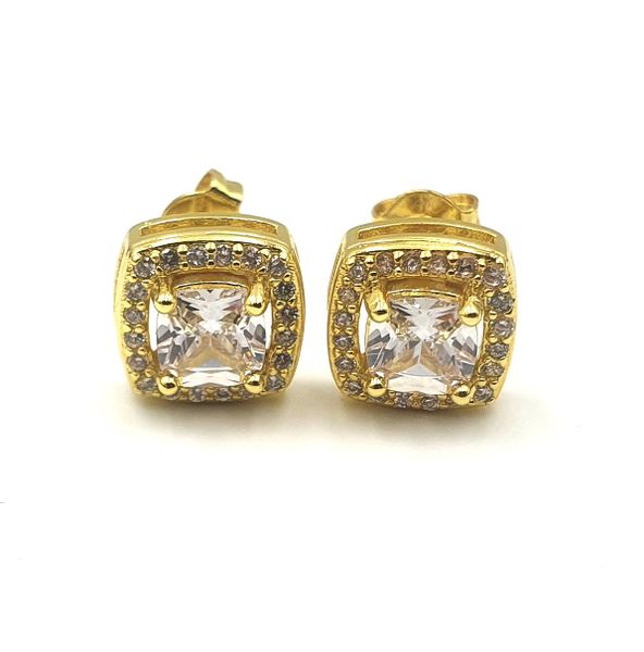 Gold Stud Earrings