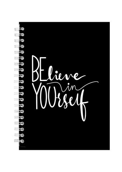 Trust in Yourself Motivational Writing Book Notepad Notebook Gift A5-406