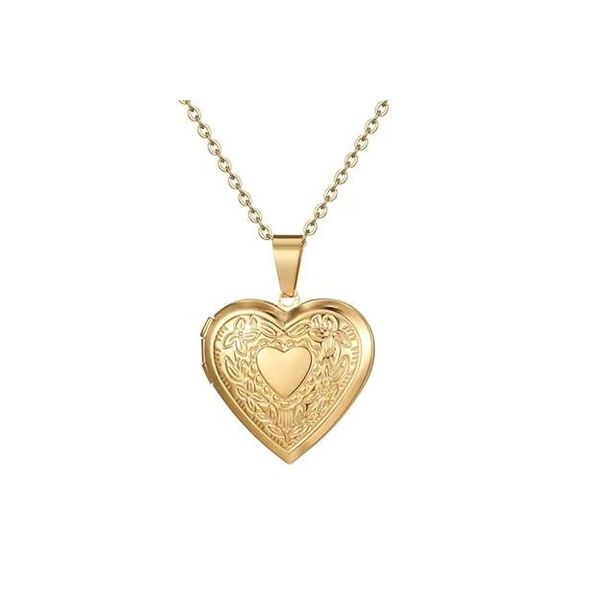 Women Gold Metal Lockets