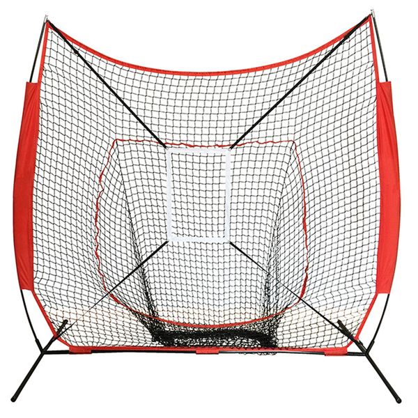 Baseball Softball Hitting and Pitching Practice Net Training Net - 213 x 213cm