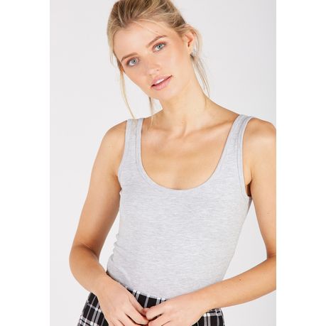 Women's Supré Thick Strap Tank-Grey Marle, Shop Today. Get it Tomorrow!
