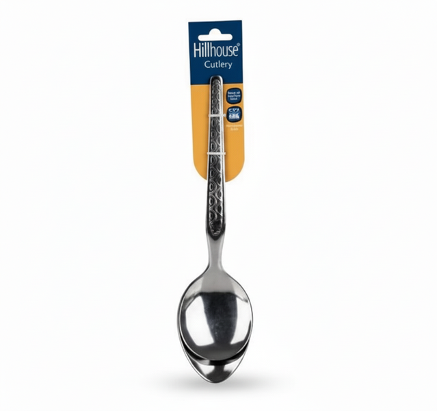 Hillhouse 2 Piece Serving Spoons Set - Durable Kitchen Cutlery