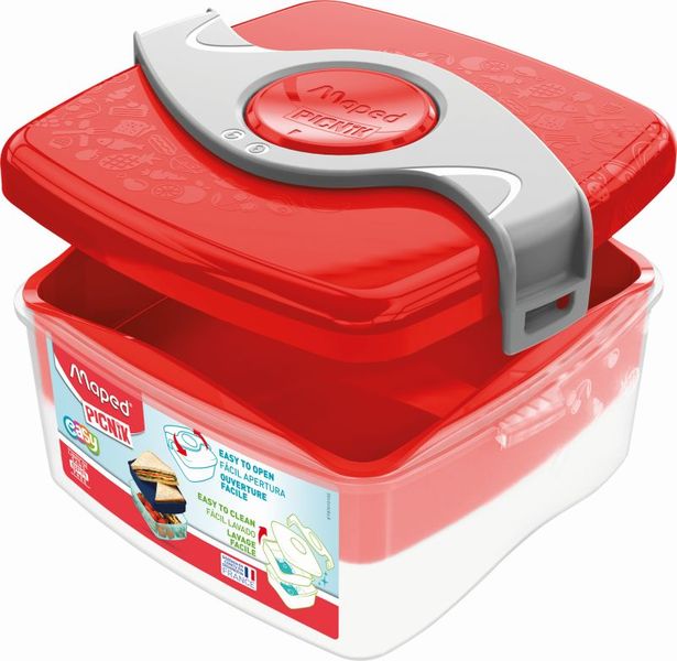 Maped Picnik Origins Lunch Box - Red