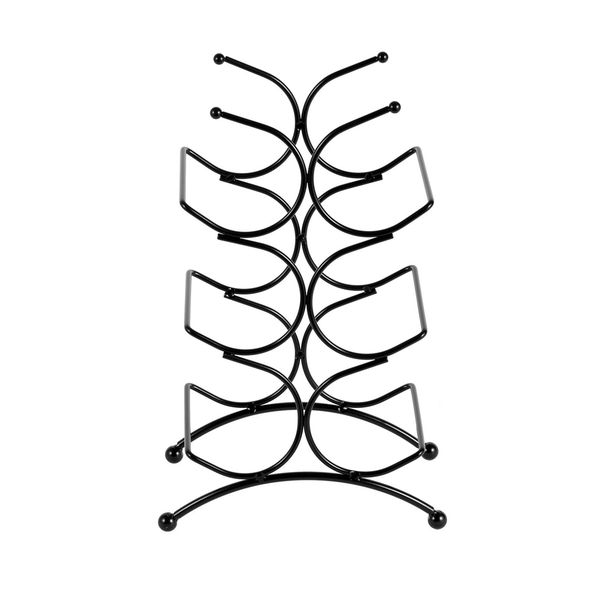 Home D cor Kitchen Storage Rack Bar Wine Cellar Hold 6 Wine Bottles