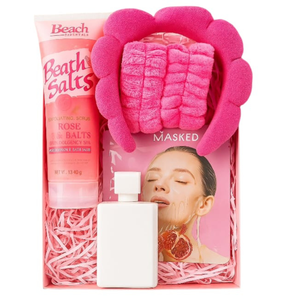 7-Piece Spa Gift Set for Women - Perfume, Mask, Bath &amp; More