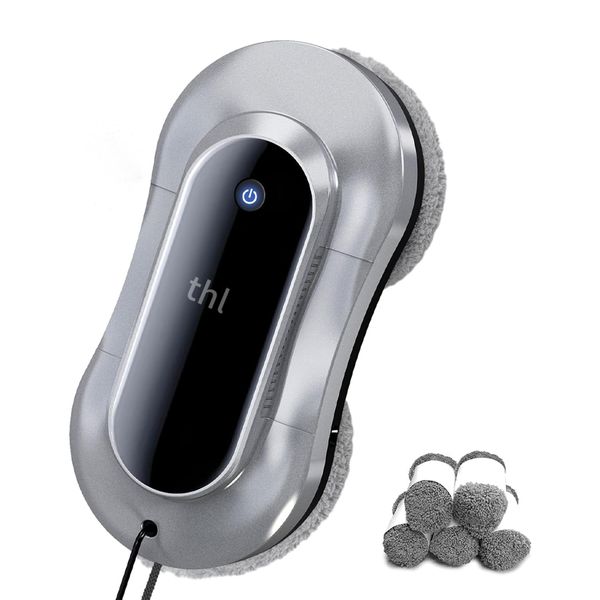 thl Window Cleaning Robot: 3000Pa Suction, Ultrasonic Spray - Smart Path