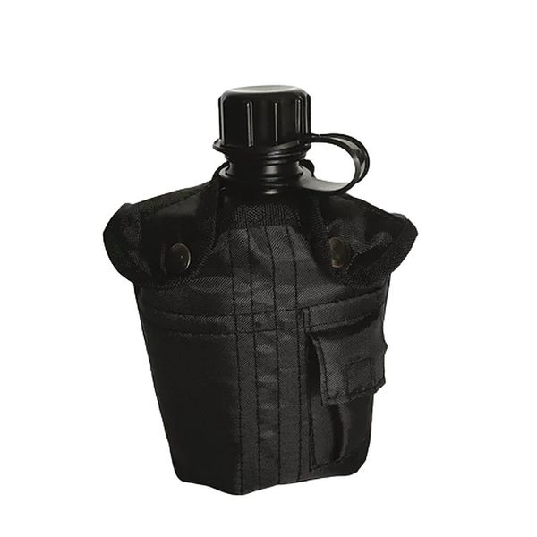 Black Military Water Bottle