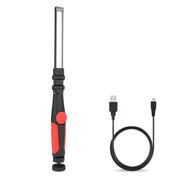 USB rechargeable COB LED work light magnet inspection light