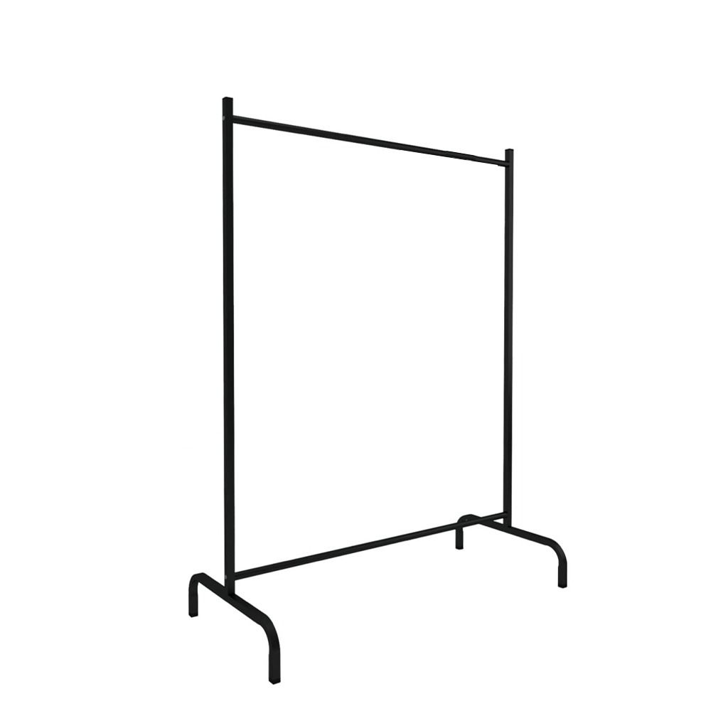 Woodly Single Pole Sturdy Steel & Rust Resistant Standing Clothes/Coat