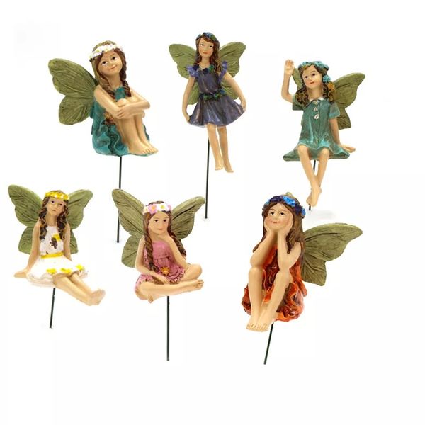 Fairies For Garden Decor - Set of 6