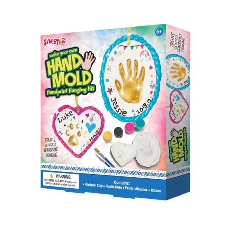 Sew-Star - Make your Own Hand Mold - Handprint Hanging Craft Kit Image