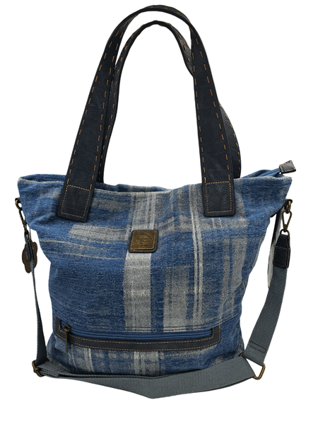 Cotton Road Light Blue Denim Bag