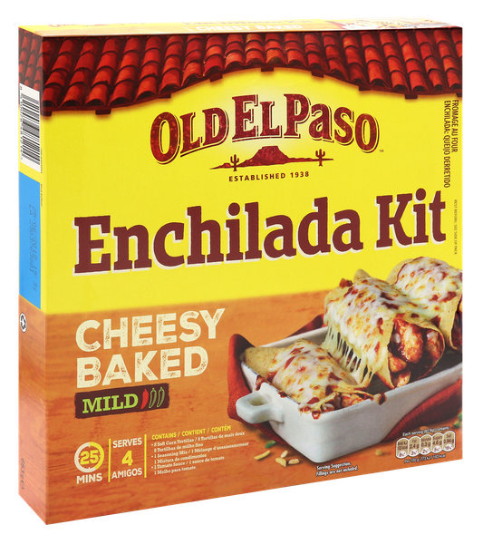 Old El Paso Mild Cheesy Enchilada Kit