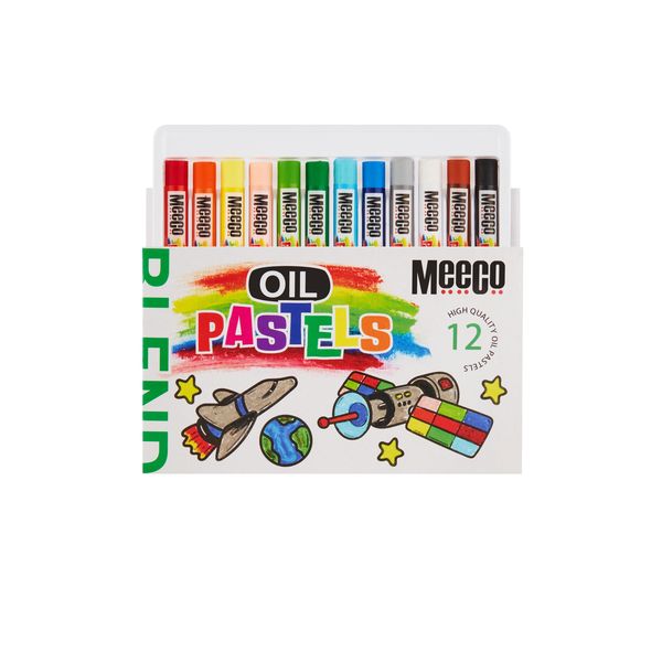 5 Meeco Oil Pastels 12's