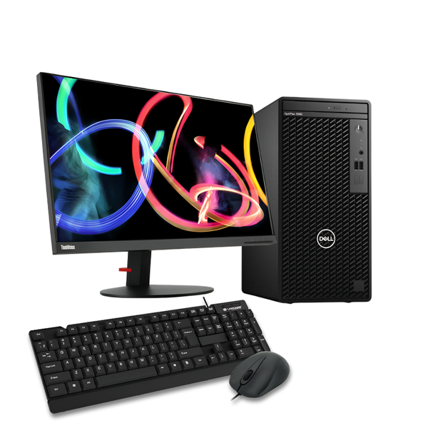 Certified Pre-Owned Dell OptiPlex 3090 - Intel Core i3 10th Gen Full Set
