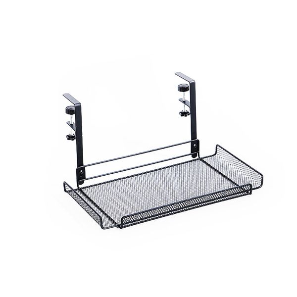 No Drill Under Desk Cable Management Tray Cord Organizer Rack